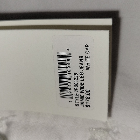 NWT | Vineyard Vines Jamie Wide Leg High Rise Jeans | Size 32 - Picture 4 of 7